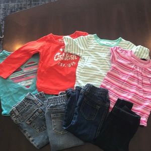 Lot of 12-18 month baby girl clothes